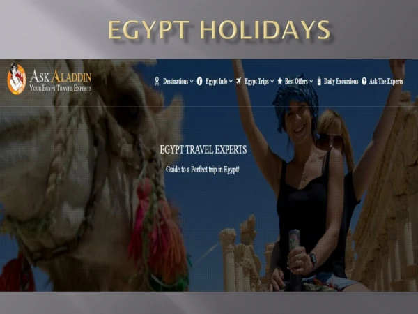 Egypt Holidays