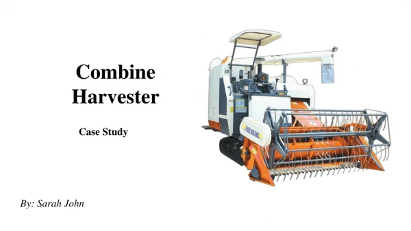 combine harvester