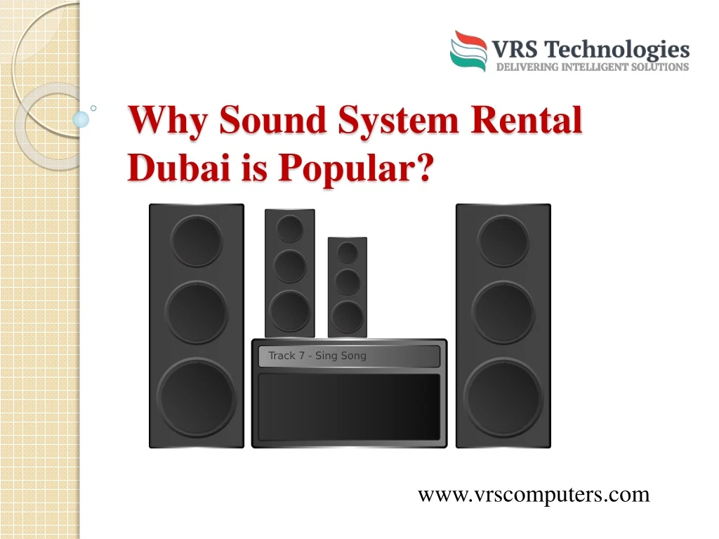 why sound system rental dubai is popular