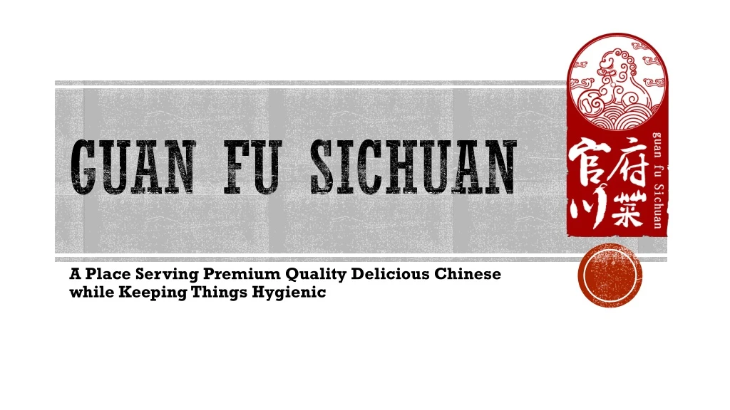 guan fu sichuan