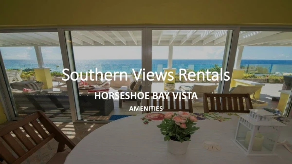 Luxury Vacation Home Rentals Bermuda - Southern View Rentals