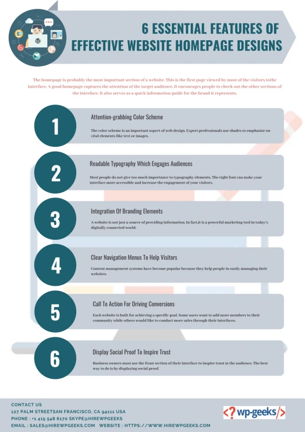 6 essential features of
