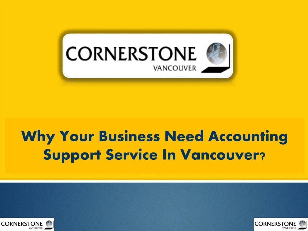 why your business need accounting support service