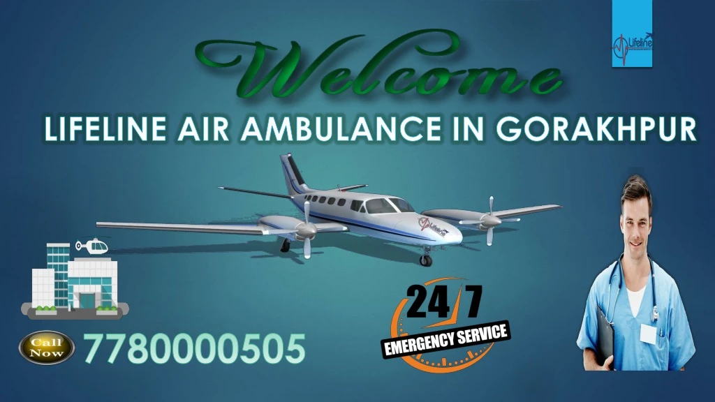 lifeline air ambulance in gorakhpur