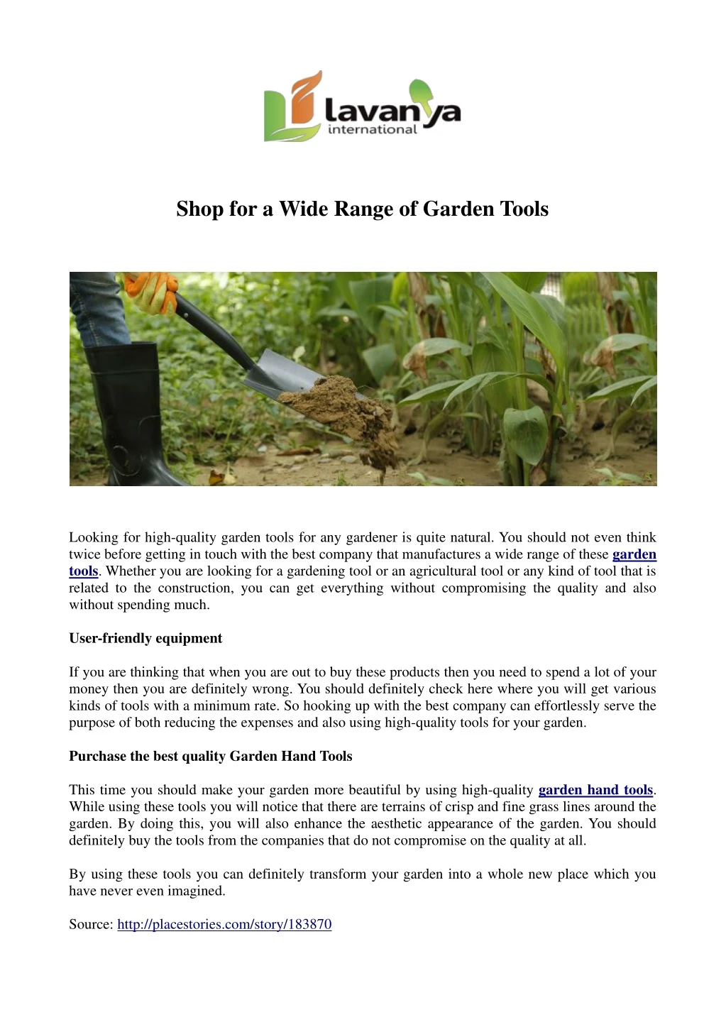 shop for a wide range of garden tools