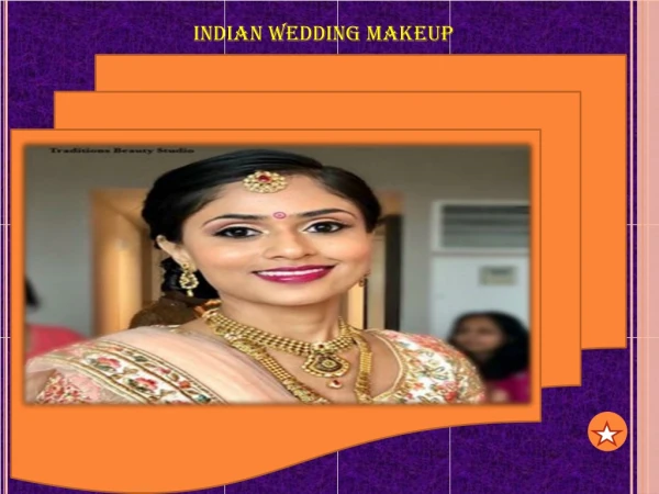 Indian wedding makeup