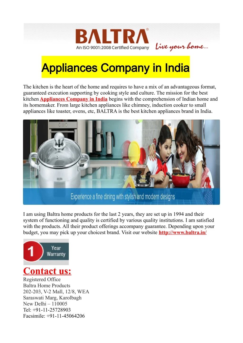 appliances company in india appliances company