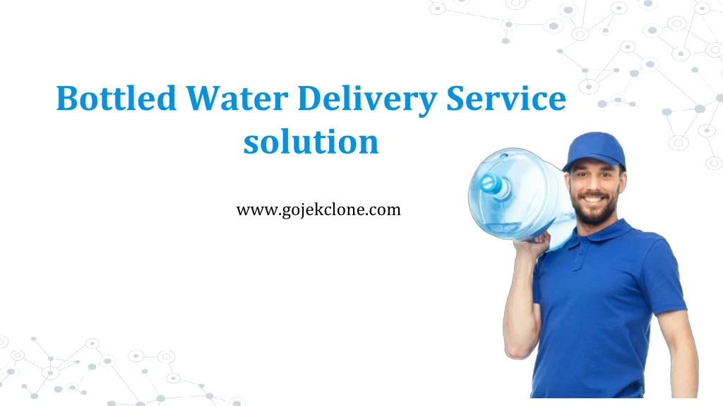 bottled water delivery service solution
