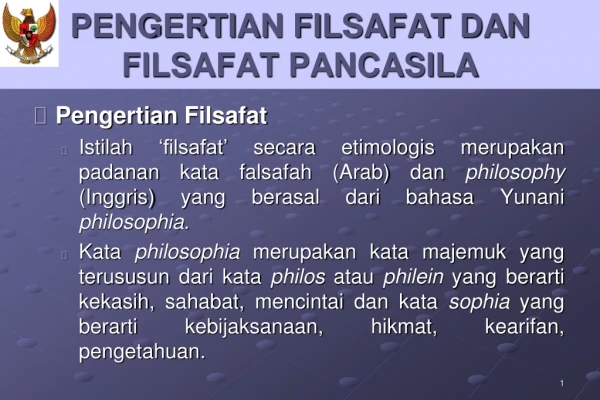 Falsafah Pancasila