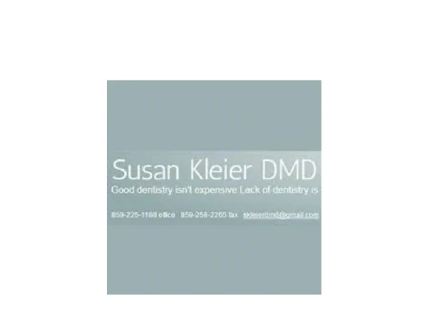 Susan Kleier DMD