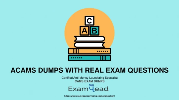 Download Reliable CAMS Exam Question Answers - CAMS Dumps PDF 100% Passing Guarantee