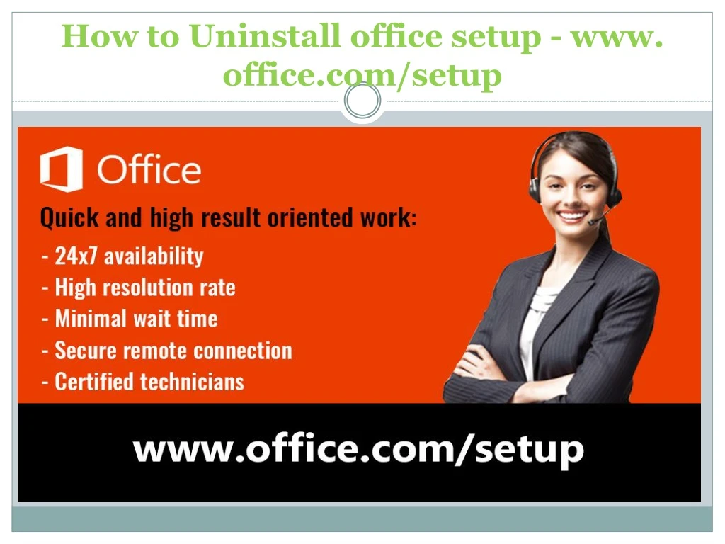 how to uninstall office setup www office com setup
