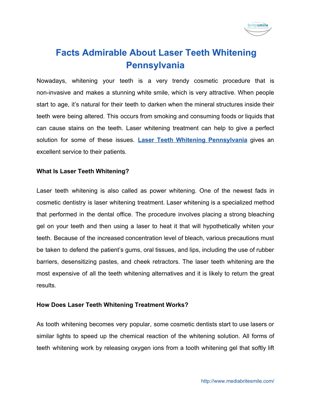 facts admirable about laser teeth whitening