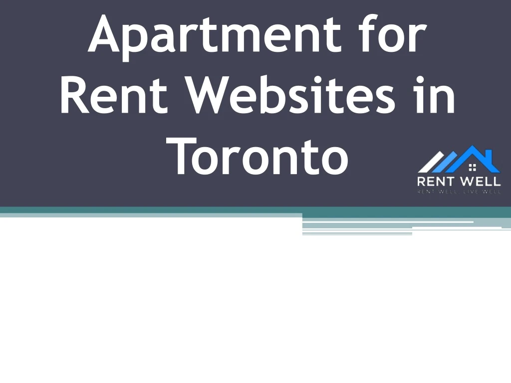 apartment for rent websites in toronto