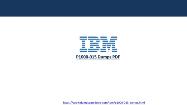 p1000 015 dumps pdf