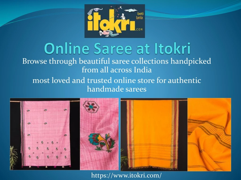 online saree at itokri