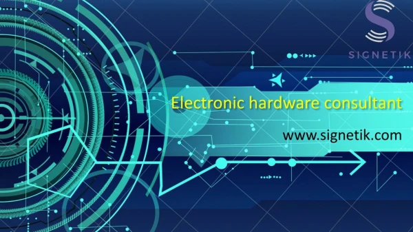 Electronic Hardware Consultant Service