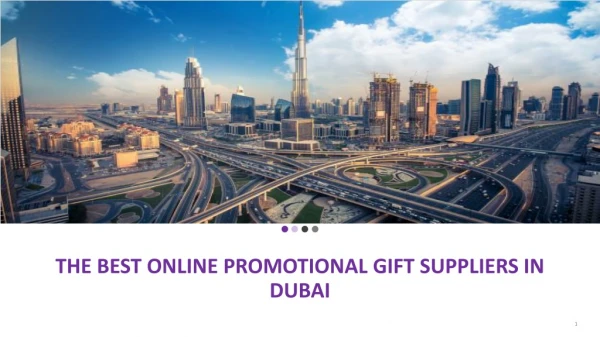 The Best Online Promotional Gift Suppliers in Dubai