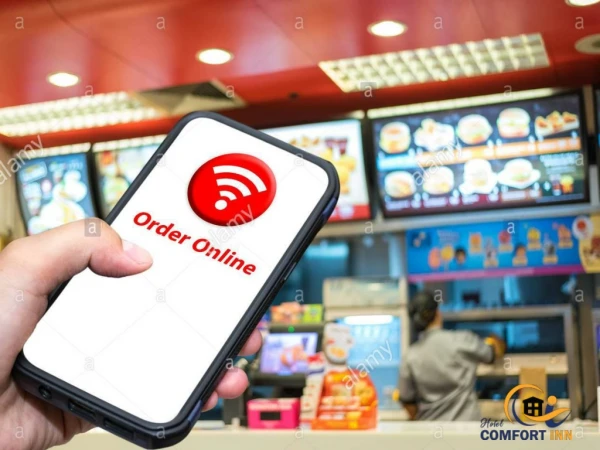 Order Fast Food Online- Hotel Comfort Inn