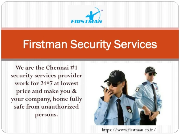 Firstman Security Services