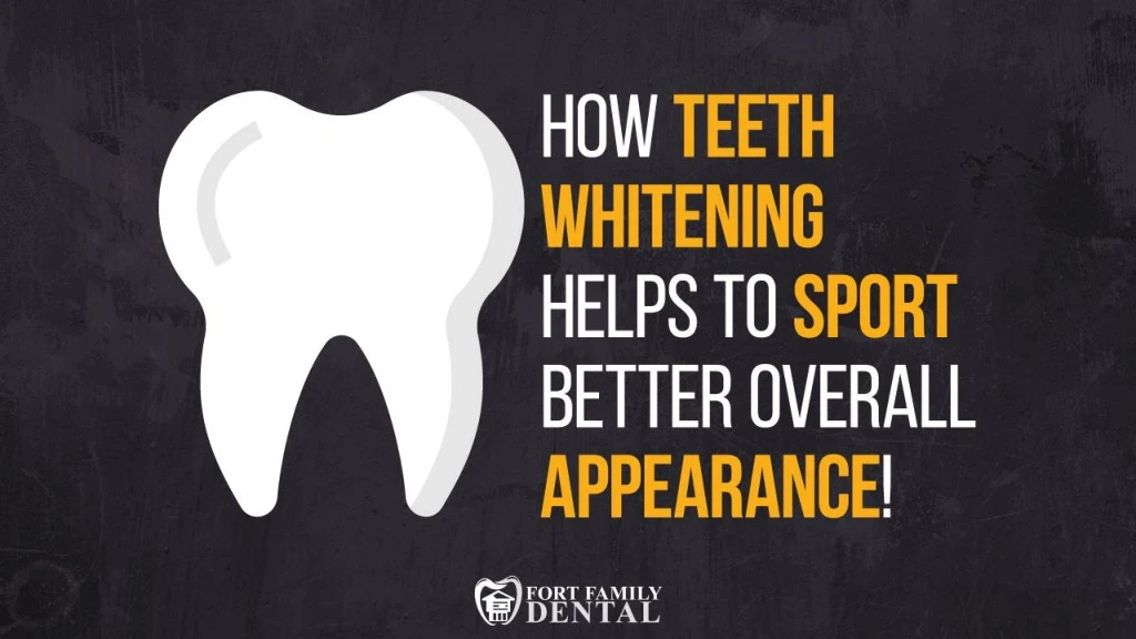 how teeth whitening helps to sport better overall appearance