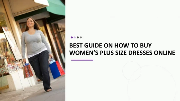 Best Guide on How to Buy Women’s Plus Size Dresses Online