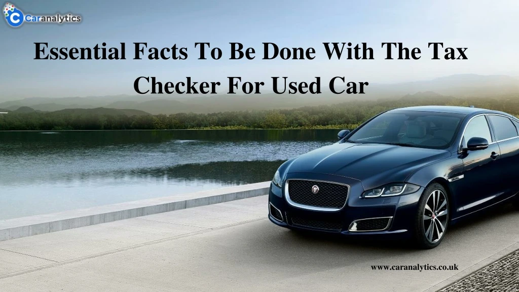 essential facts to be done with the tax checker