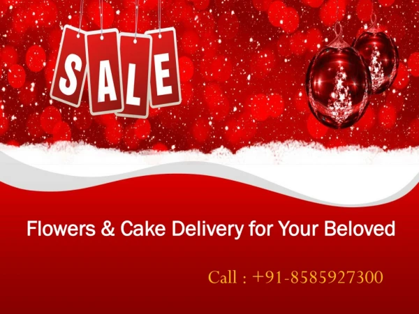 A Unique Flowers Bouquet and Cake Delivery Same Day for Your Beloved