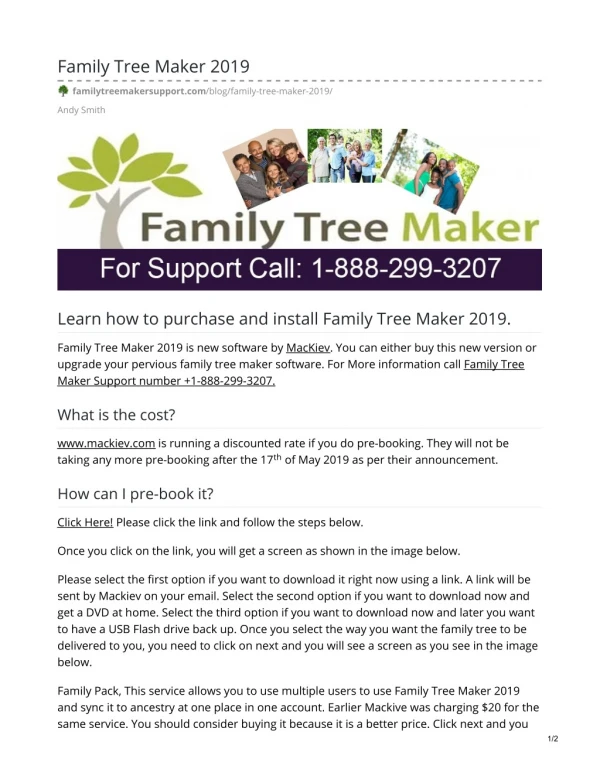family tree maker