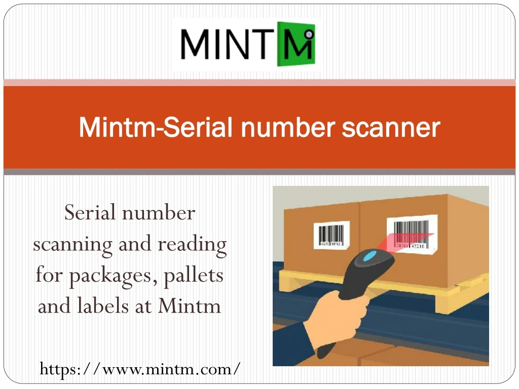 mintm serial number scanner