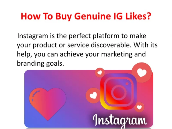 How To Buy Genuine IG Likes?