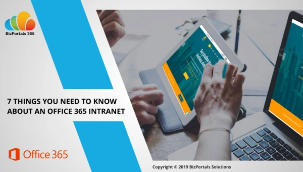 7 Things You Need to Know About an Office365 Intranet
