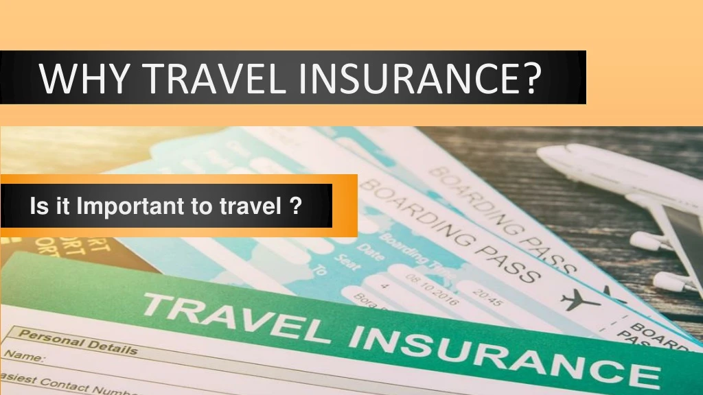 why travel insurance