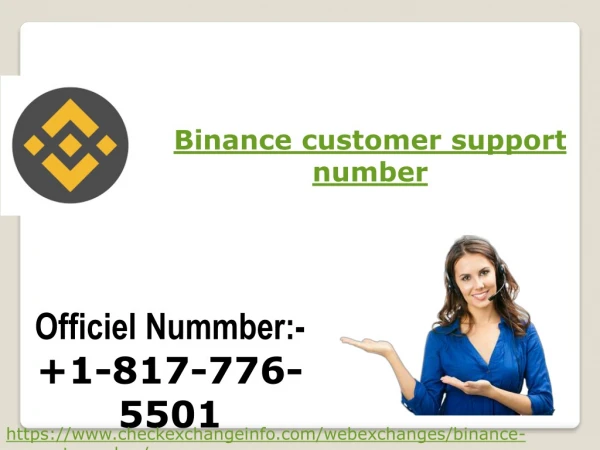 Binance Support Number  1-817-776-5501