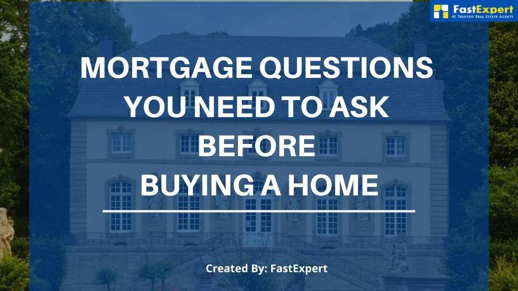 mortgage questions