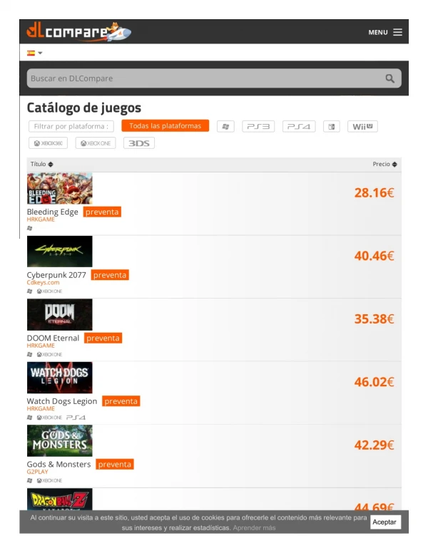 DLCompare.es