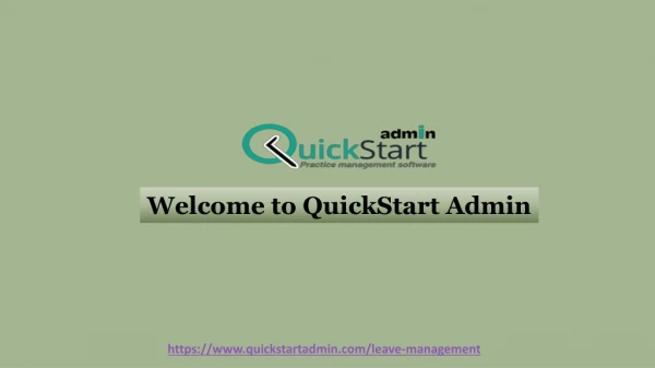 Employee Absence Management Software | Attendance Management System - QuickStart Admin