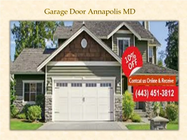 Garage Door Annapolis MD