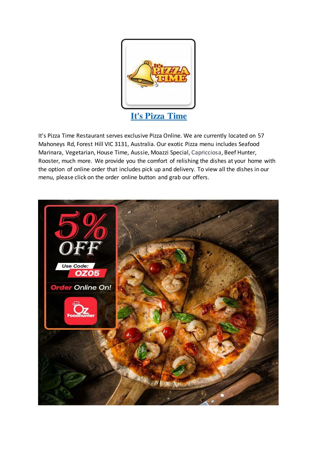 it s pizza time it s pizza time restaurant serves
