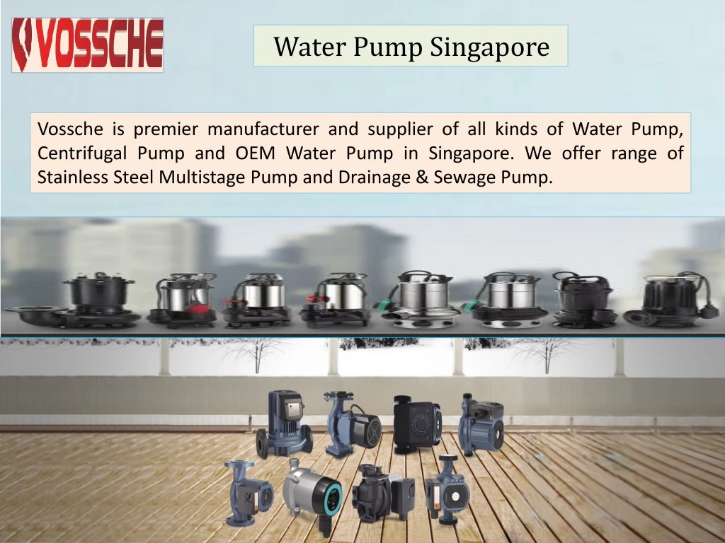 water pump singapore