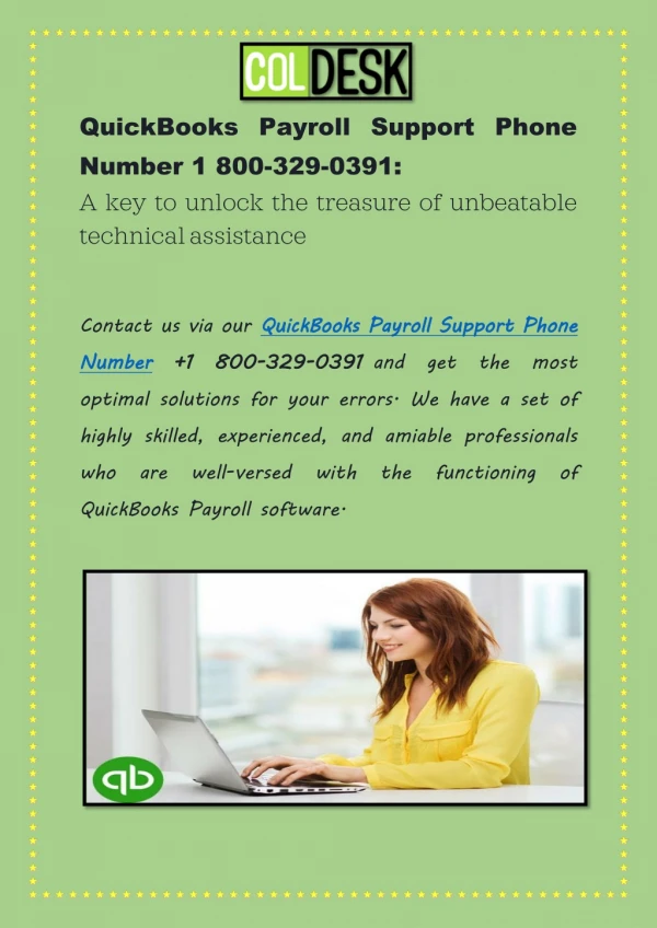 quickbooks payroll support phone number