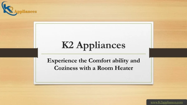 k2 appliances