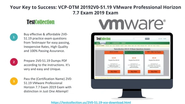 Get Up to date VMware 2V0-51.19 Exam Dumps [2019] For Guaranteed Success
