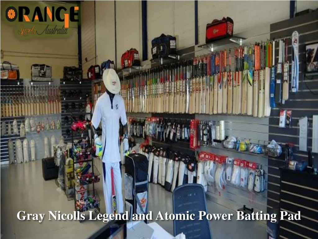 gray nicolls legend and atomic power batting pad