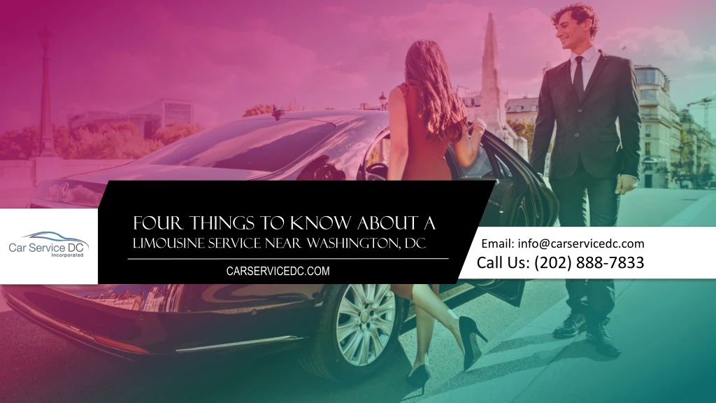 four things to know about a limousine service