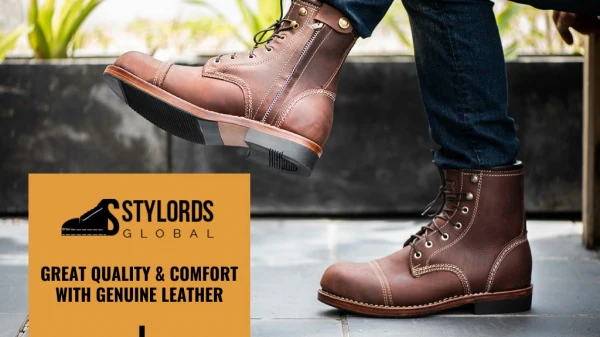Shoe leather types and color