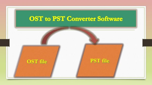 OST to PST Converter