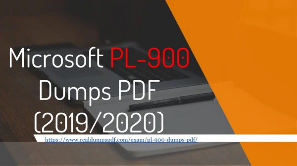Microsoft PL-900 Dumps Pdf - Latest And Updated 2020