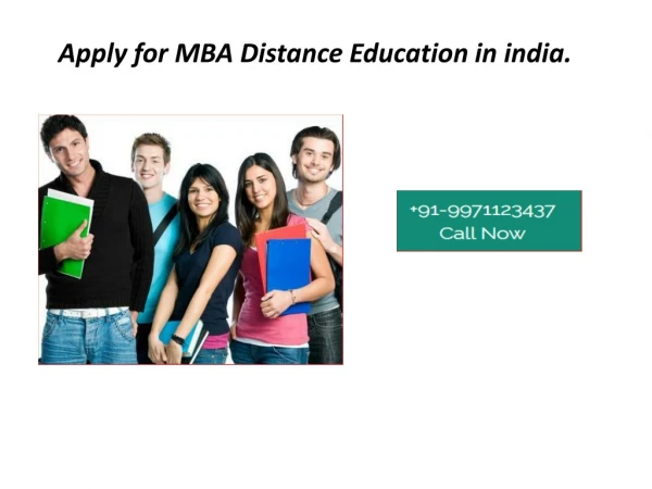 Distance MBA: Top Colleges, Fee and Courses.