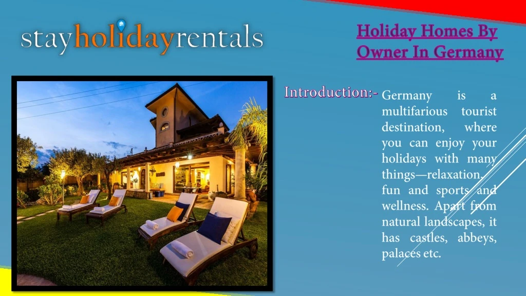 holiday homes by owner in germany
